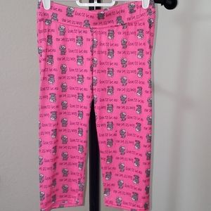 Justice pink with kitties pjs